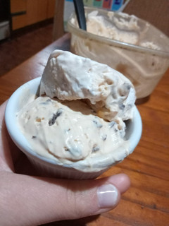 Una foto de Helado dulce de leche granizado !!