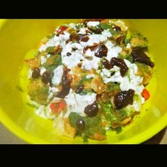 A picture of Chana chat.