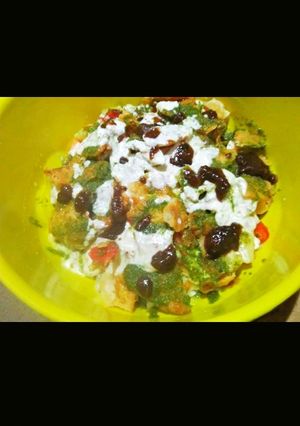 A picture of Chana chat.