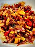 Ampas Lemak Babi Goreng (Yupo) Kecap