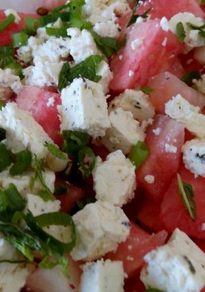 A picture of Summer Watermelon Salad.