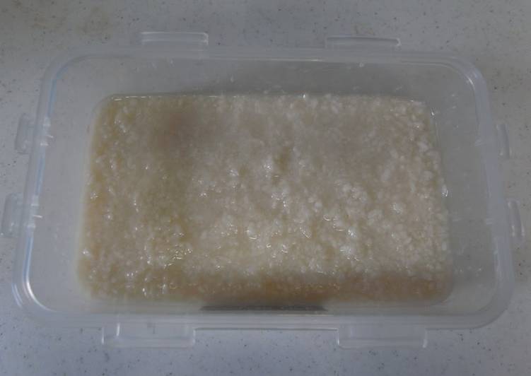 Recipe: Delicious Basic Salt-Fermented Rice Malt (Shio-Koji)