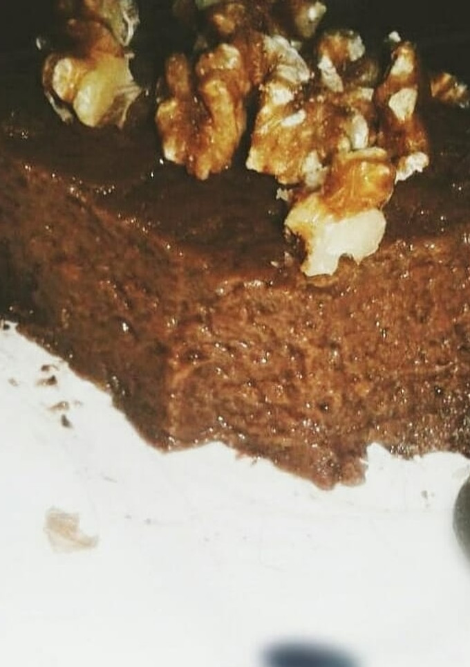 Una foto de Brownie saludable 🍠🍃