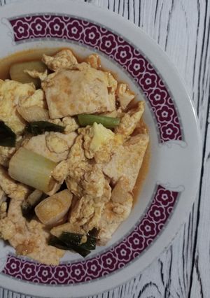 Foto resep 839) Tahu Telur Sat Set