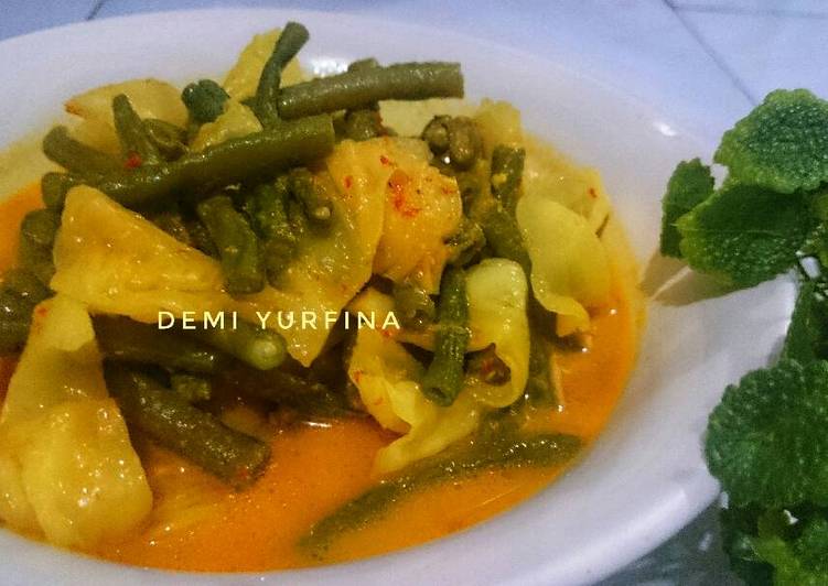 Gulai Pangek Kacang Panjang