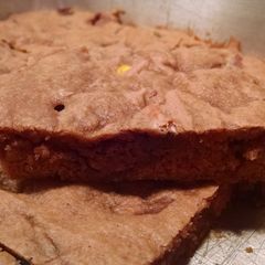 A picture of Leftover Candy Cookie Bars.