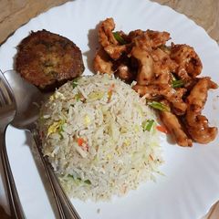 A picture of Veg fried rice.