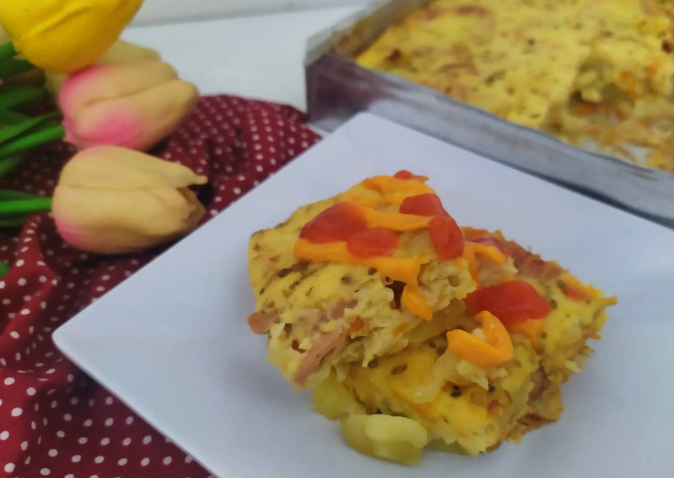Kentang Brokoli Panggang