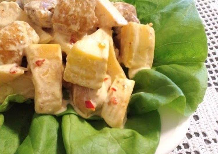 Recipe of Perfect Bamboo Shoots and Chicken with Sweet Chili Mayonnaise