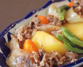 Fresh, Cooking Recipe Nikujaga Meat and Potato Stew Delicious