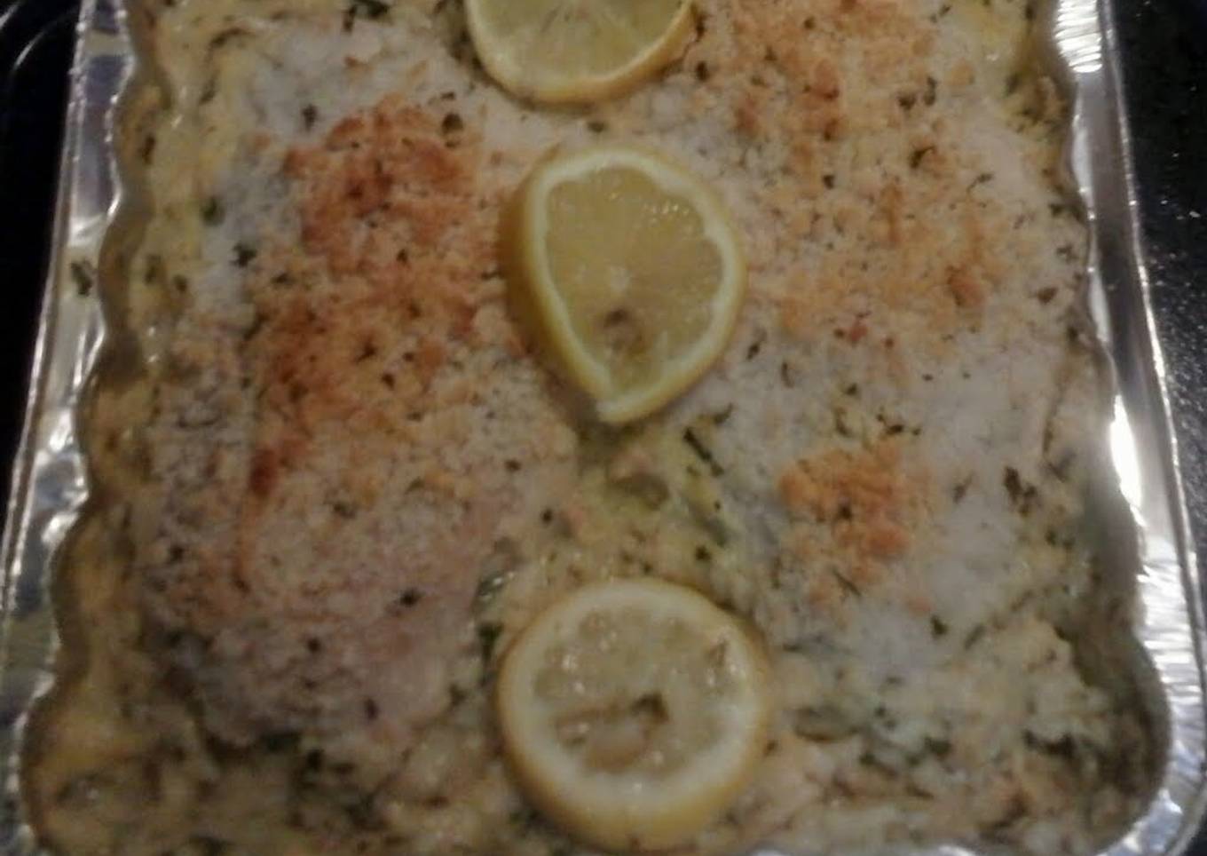 lemon chicken and herb rice