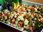 A picture of chickpeas