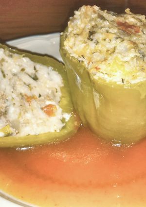 A picture of Holy Stuffed Bell Peppers O:-).