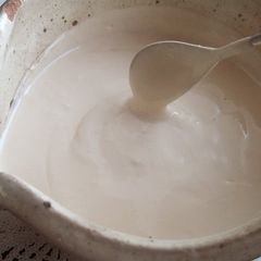 A picture of White Sauce with Sake Lees & Soy Milk.