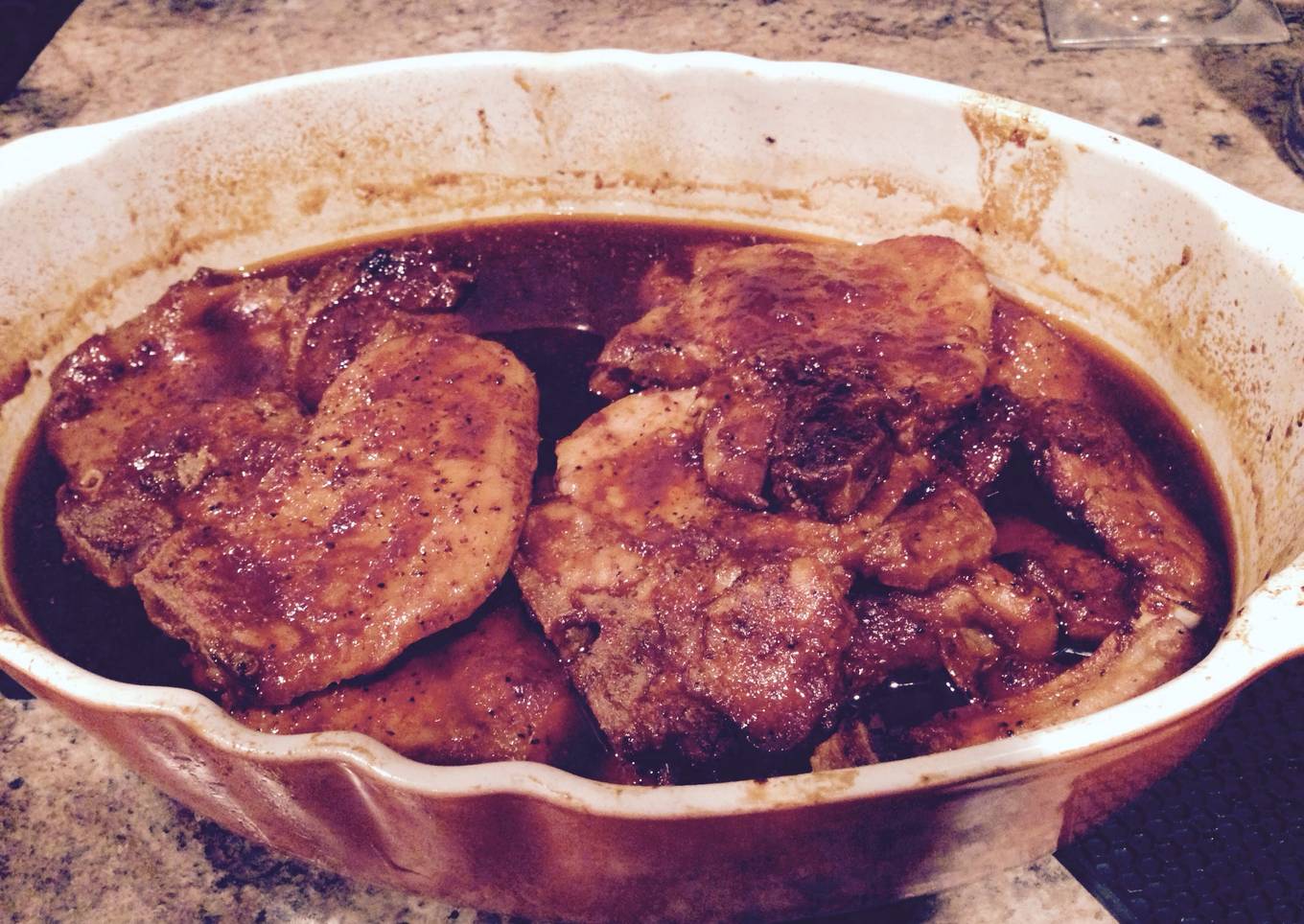 Glazed Pork Chops Repeat