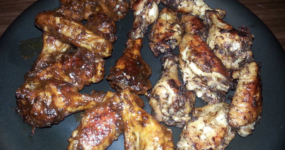 jerk chicken wings Recipe by noelvandepoele Cookpad