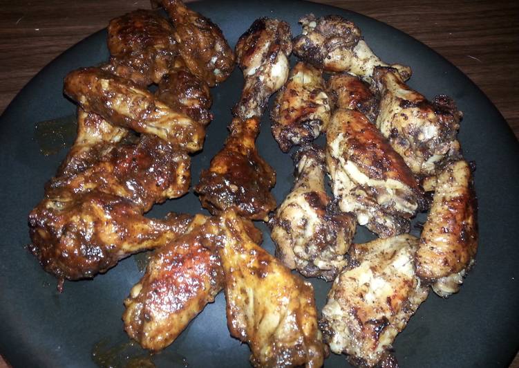 Easiest Way to Make Favorite jerk chicken wings