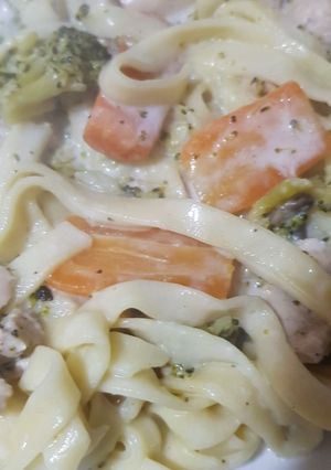 صورة لوصفة ألذ فوتشيني ممكن تعملوا 😋😋