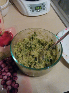 A picture of Simple Guacamole.