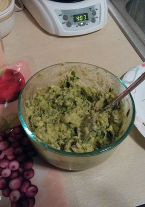 A picture of Simple Guacamole.