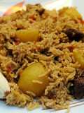 Chicken or meat Pilau (thick rice version)