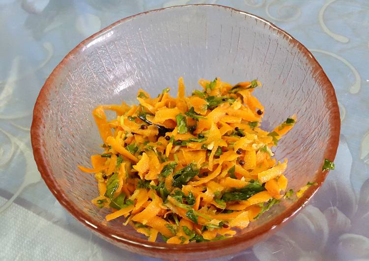 Step-by-Step Guide to Prepare Quick Carrot Salad