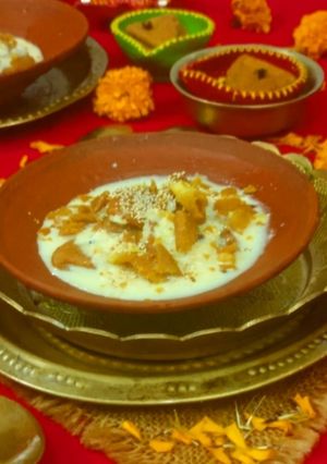 A picture of CHANDRAHARA ✨ (South Indian dessert).