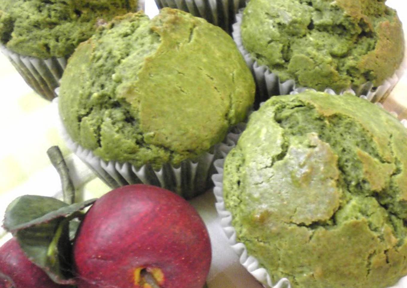 Kuroneko-san's Green Tea and Cream Cheese Muffins