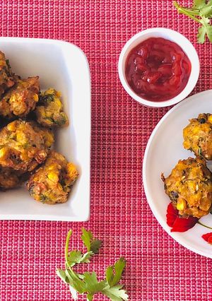 A picture of Crispy corn pakora.