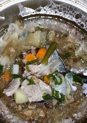 Foto resep Sayur sop baso simple