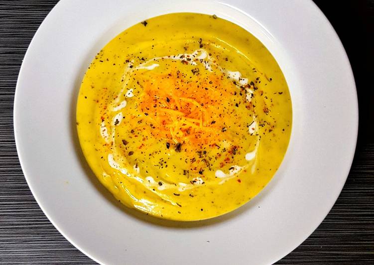 Step-by-Step Guide to Make Award-winning Acorn Squash &amp; Basil Soup