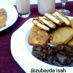 A picture of Spicy Yam Pakora.