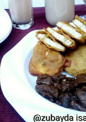 A picture of Spicy Yam Pakora.