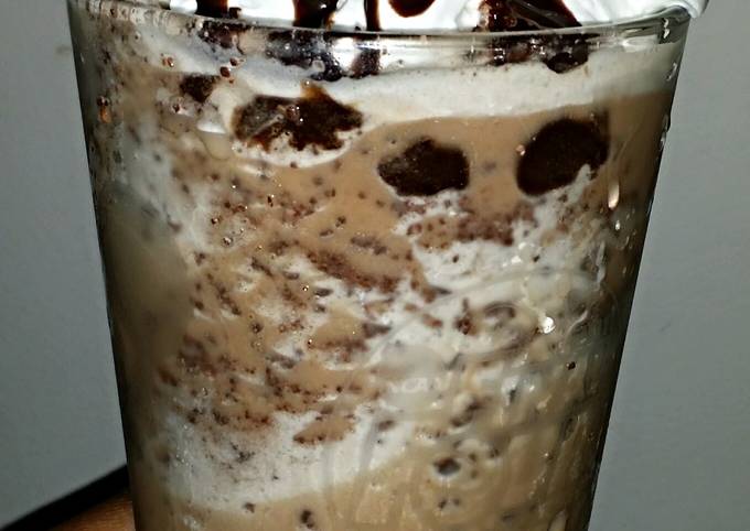 2easy chocolate chip frappe 😆