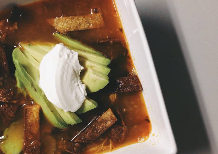 Easiest Way to Make Quick Chicken Tortilla Soup