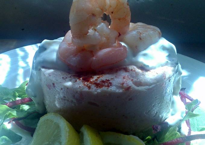 Sig's prawn cheesecake