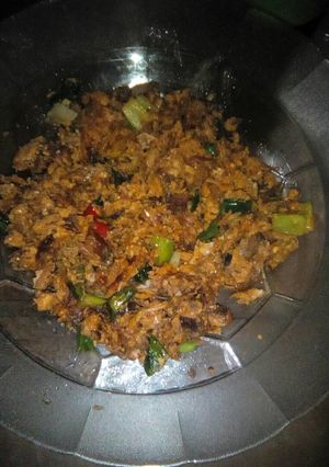 Foto resep Orak arik sarden telur