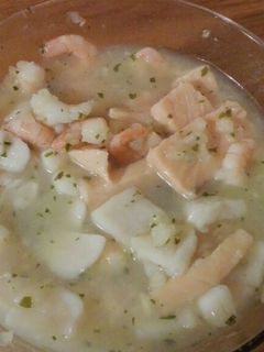 Φωτογραφία της συνταγής Ψαρόσουπα-Ceviche
