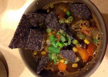 Easiest Way to Make Tasty Vegetarian Taco Soup