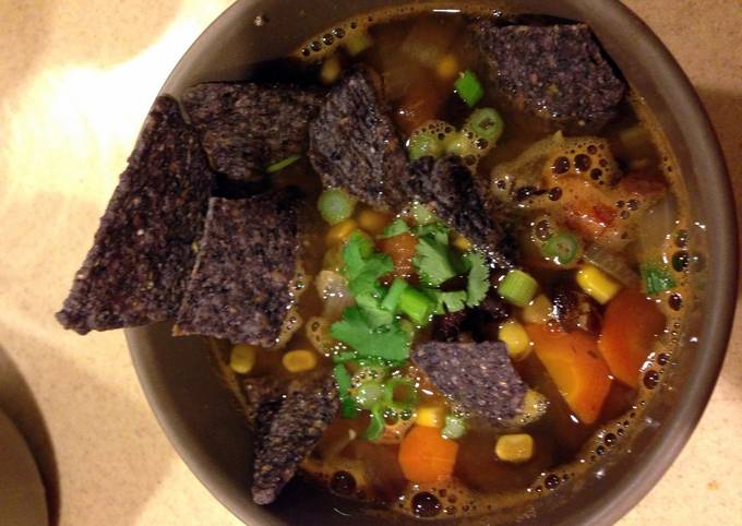 Easiest Way to Make Homemade Vegetarian Taco Soup