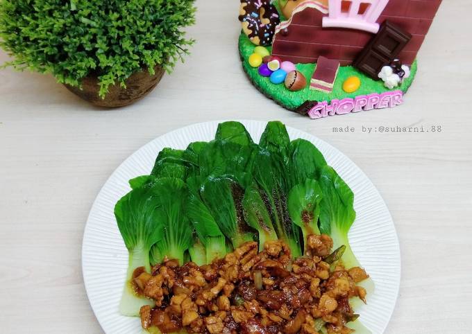 Resep Pok Choy Cha Daging oleh Nhinie Tjong Cookpad