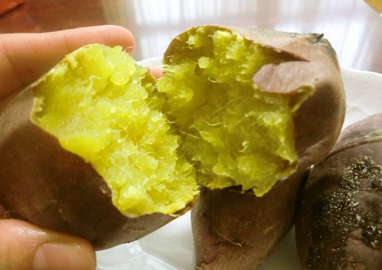 Time-Saving! Sticky & Sweet Baked Sweet Potatoes ♡