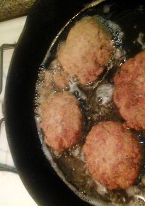 A picture of Fish cakes.
