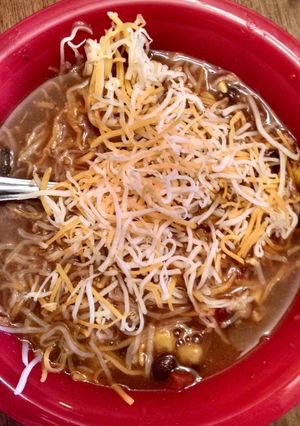 A picture of Easy taco soup.