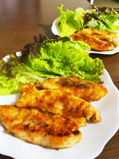A picture of Easy and Delicious! Garlic Soy Sauce Chicken Tenders!.