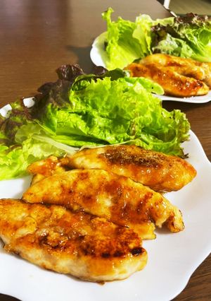 A picture of Easy and Delicious! Garlic Soy Sauce Chicken Tenders!.