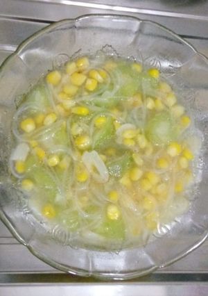 Foto resep Sayur bening oyong