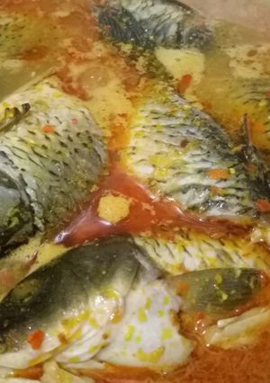 Foto resep Ikan mas bumbu kuning