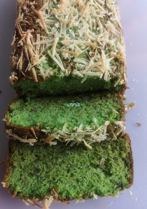 Foto resep Bolu Pisang Pandan