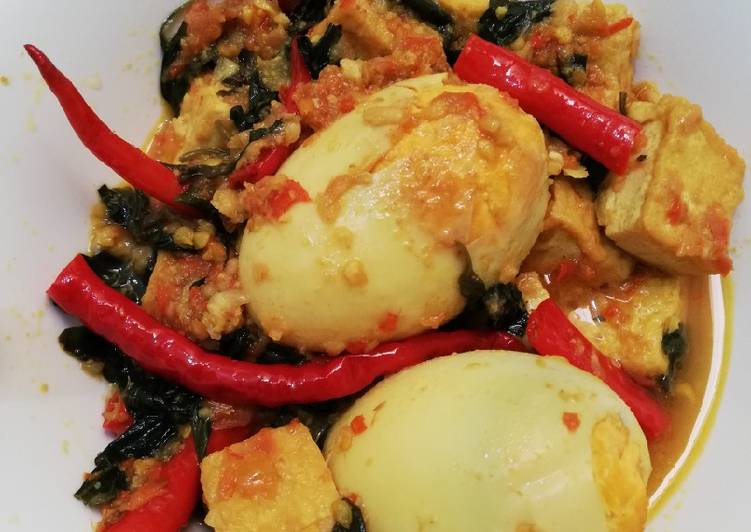 Resep Telor Tahu ala Woku, Lezat Sekali